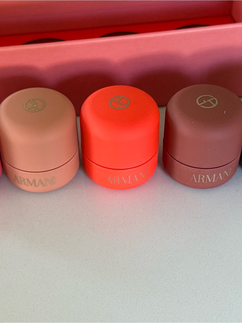 Giorgio Armani Dolci Makeup Blush Set — Pink, Coral, Nude, Brown Shades - Picture 3 of 3
